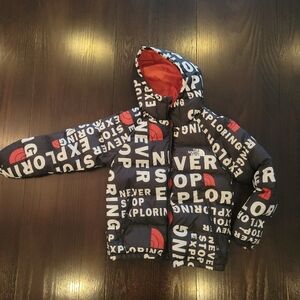 North Face reversible winter coat 10/12